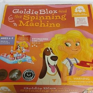 Goldie Blox Spinning Machine - Vibrant Engineering Toy